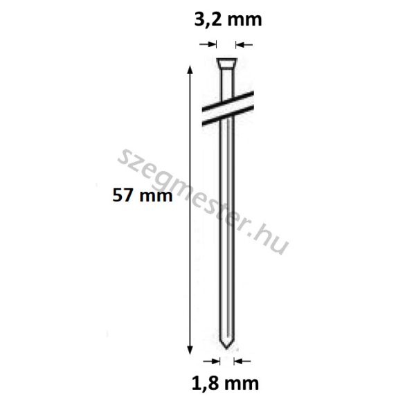 Bognárszeg 1,8x57mm 34° (4000db)