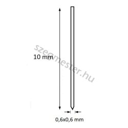 Mini-pin szeg 10mm (30.000db)