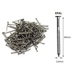 30/40 ömlesztett-gyűrűs szeg EPAL (25kg)