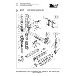 BeA 95/16-418 kapcsozó alkatrészei