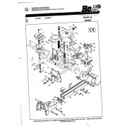 BeA AT-A22 dobozlezáró alkatrészei