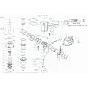 Bostitch IC90P-1-E EPAL szegező alkatrészei