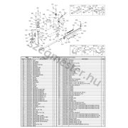 EVERWIN PS50-80-A tűzőgép alkatrészei