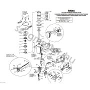 Bostitch RN46K-2-E zsindely szegező alkatrészei