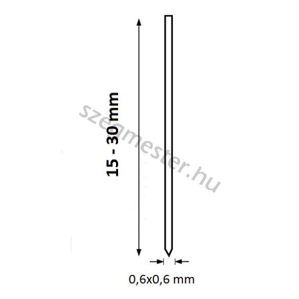 Bostitch TU-216-2330K-E Mini pin szegező