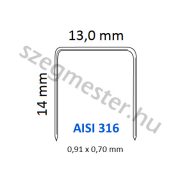 kapocs 8/14 (10.000 db) rozsdamentes kapocs 8/14 (10.000 db) rozsdamentes