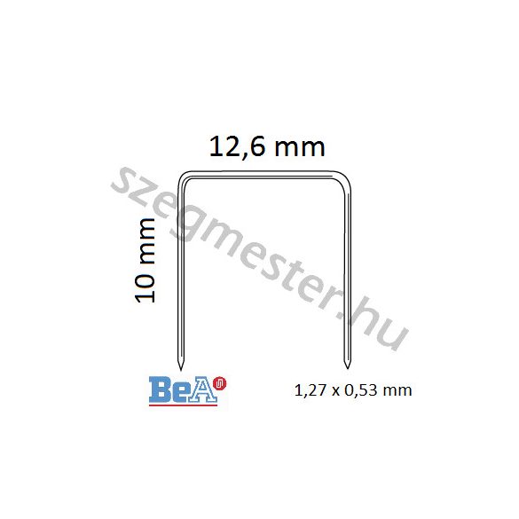 kapocs 95/10 (5.000 db) BeA