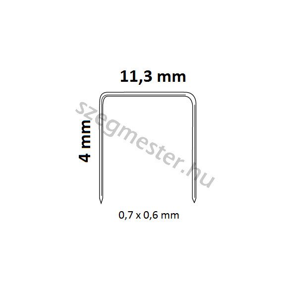 kapocs A/4 (1.000 db)