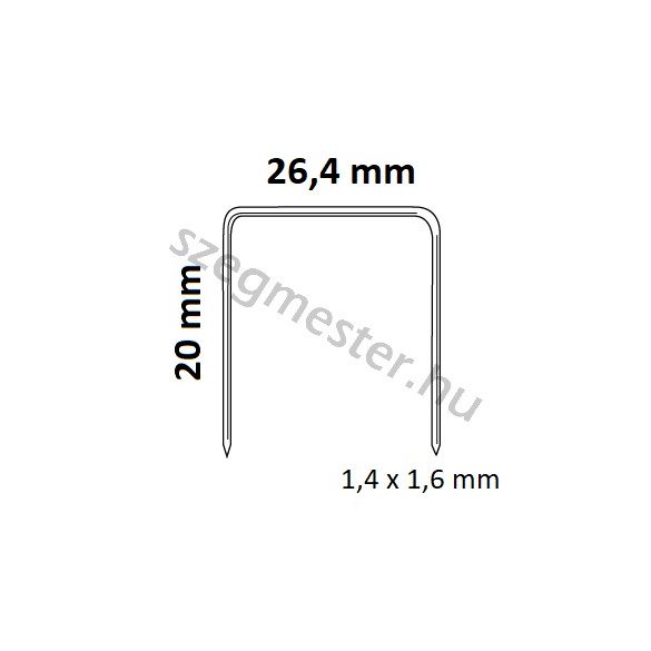 kapocs P/20 (15.000 db)