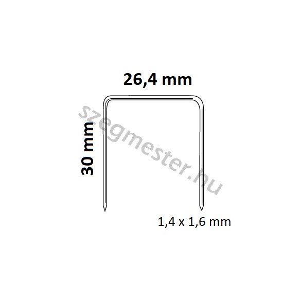 kapocs P/30 (10.000 db)