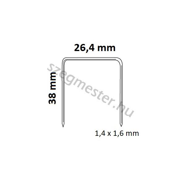 kapocs P/38 (7.000 db)