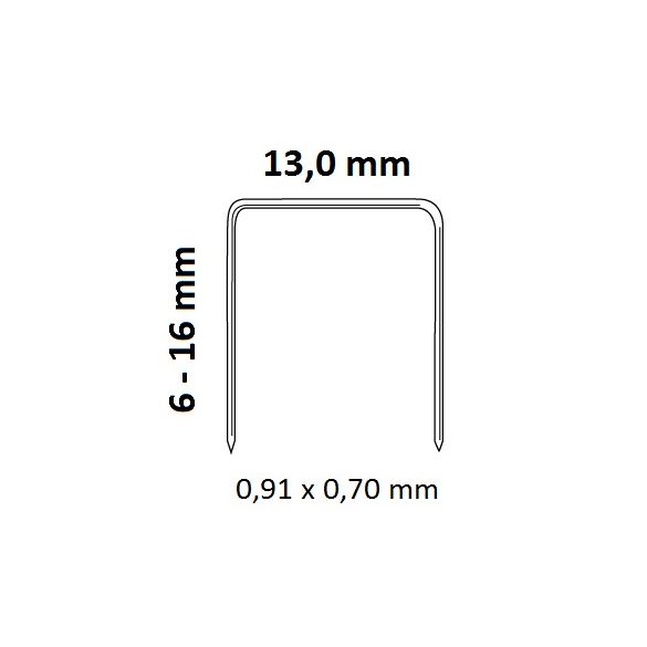 Bostitch 21680B-E kárpitos kapcsozó