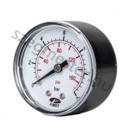 nyomásmérő 1/4" TT (12 BAR)