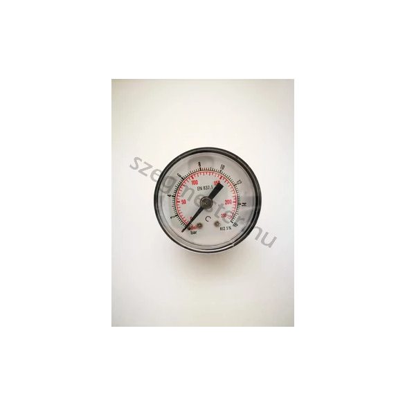 Nyomásmérő 1/8" TT (12 BAR)