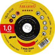   Abraboro Vágókorong 125 × 1,0 mm CHILI Akkus gépekhez fém/INOX CHILI