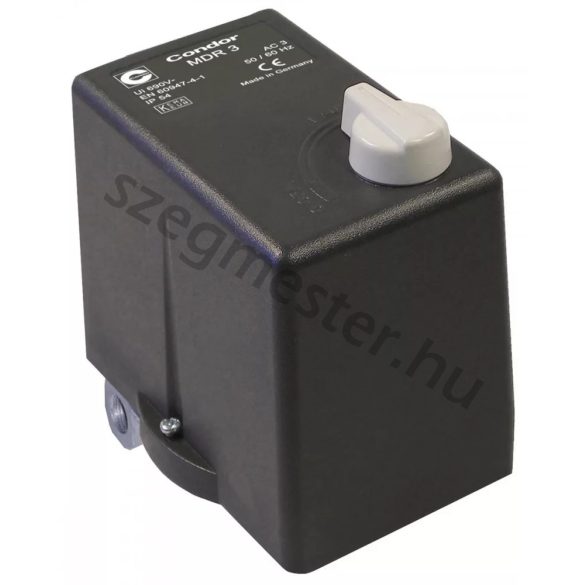 Nyomáskapcsoló Condor MDR3 (400V)