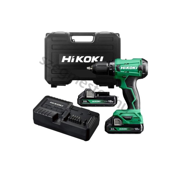 Hikoki DS18DAWCZ akkus fúró-csavarozó 2Ah kofferben