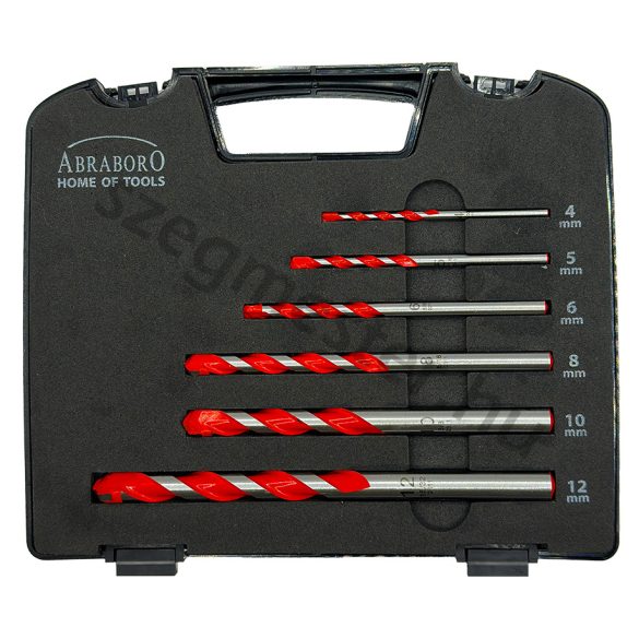 Abraboro MULTI univerzális fúró készlet 6 darabos