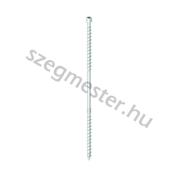 Duplamenetes szigetelés rögzítő csavar 8x450mm Hengeresfejű