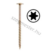 Faszerkezet építő csavar 6x300mm laposfejű TX30 