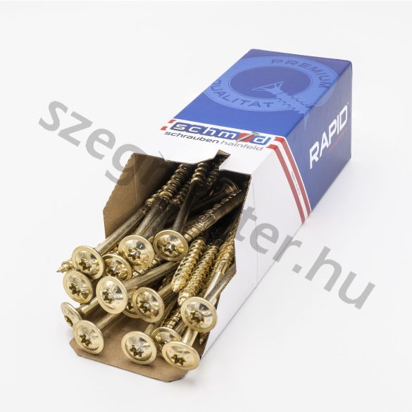 Schmid RAPID Faszerkezet építő csavar 8x280mm laposfejű