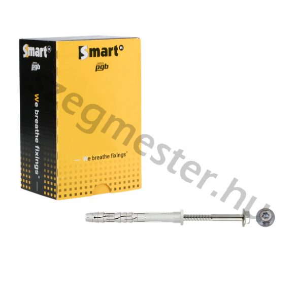 Keretrögzítő dübel hatlap/TX fejű peremes csavarral 12x300mm