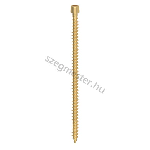 Végigmenetes szerkezet építő csavar 8x300mm hengeresfejű TX40