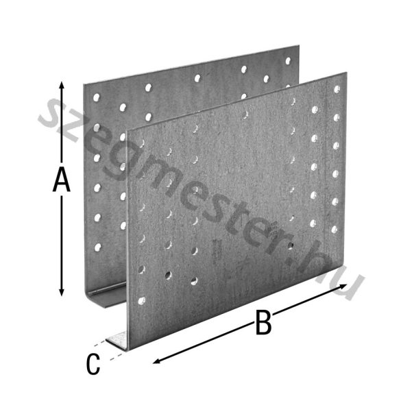 Gerenda/szelemen összekötő vasalat 90x140mm (GERW90-B)