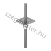 Állítható oszloptalp 100mm Betonozható