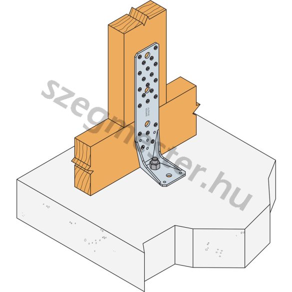 Horgony vasalat erősített 135x85x65x3,0mm (AKR135X3L)