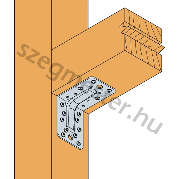 Sarokvas erősített 105x105x90x3,0 (ABR105)