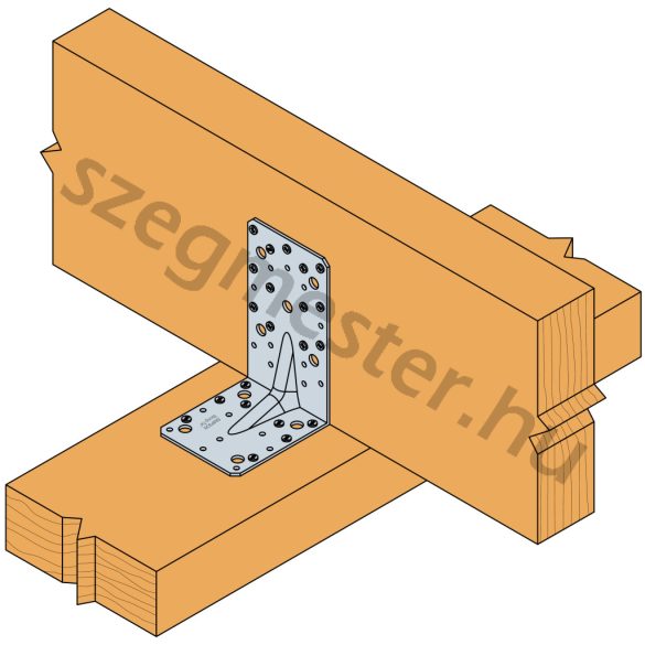 Sarokvas erősített 170x113x95x3,0 (E20/3)
