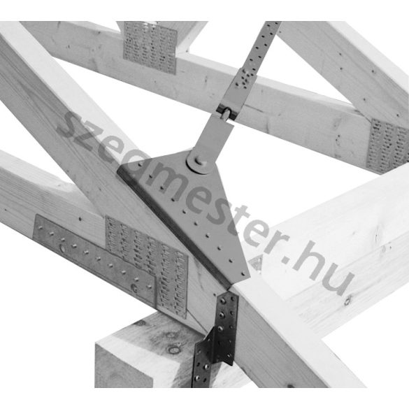 Simpson Strong-Tie viharszalag véghorgony lemez (BNF40-B)