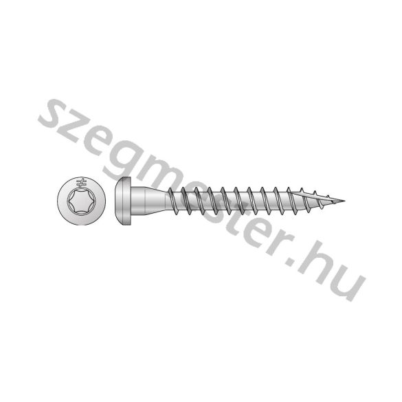 Vasalat rögzítő csavar 5,0 x 40mm TX20 (CSA)